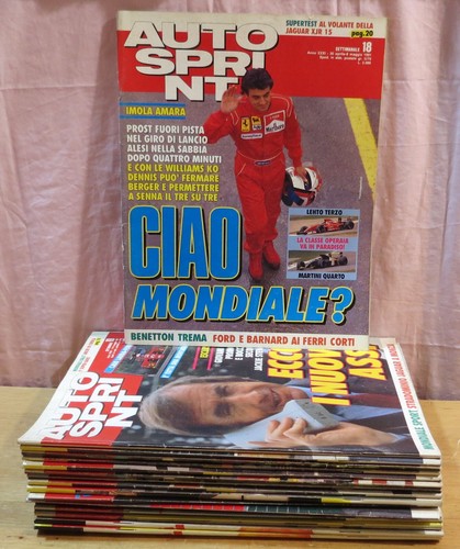 Autosprint 1991 lotto con - 1991, 18