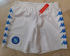 Short Pantaloncino XL Napoli 2016/17 Kappa bianco Nuovo  Hamsik Kombat Gara