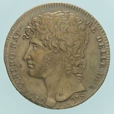 NAPOLI GIOACCHINO MURAT 3 GRANA 1810 RAME COIN MONETE DA COLLEZIONE mSPL R!