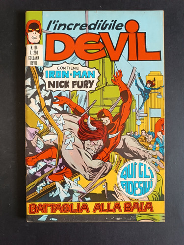 Fumetto incredibile devil - fumetto, l'incredibile