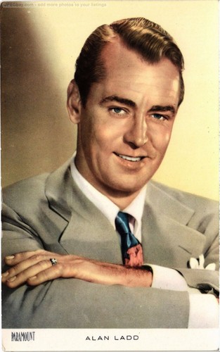 Cpa alan ladd film star - alan,