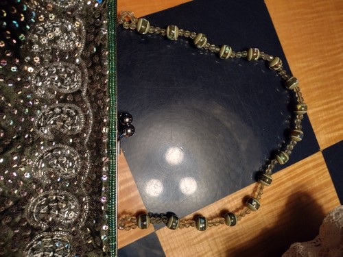 Vintage sequin evening bag - vintage,
