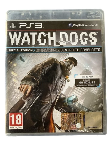 Watch dogs special edition - watch, ps3
