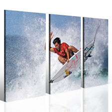 Stampa Su Tela - Surf Rider Onda Oceanica - Quadri Sportivi Energia