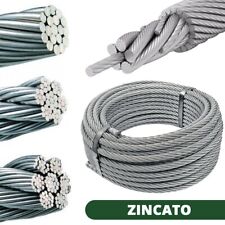 Rotolo Cavo Corda Metallica