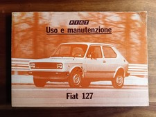Manuale uso e manutenzione auto Fiat 127