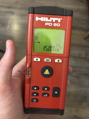 Hilti pd20 laser range meter - pd20,