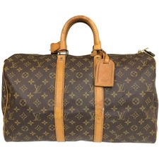Borsa da viaggio Louis Vuitton Keepall 45 Boston originale monogramma M41428 VI881