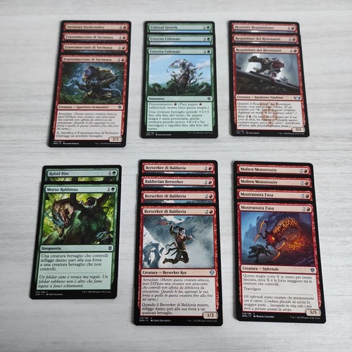 Mazzo magic verde - mazzo, rosso