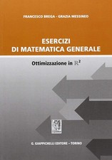 Libri Francesco Brega / Grazia Messineo - Esercizi Di Matematica Generale. Ottim