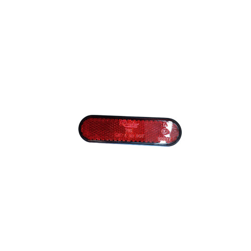 Catarifrangente ovale rosso