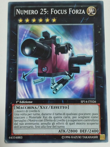 Numero 25 focus - yu-gi-oh!,