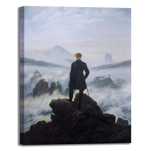 Caspar viandante sul - , mare