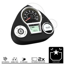 ROYAL ENFIELD CLASSIC 350 (2022-) Protezione Schermo Cruscotto 2 x Ultra Trasparente