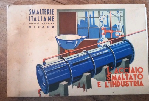 Libro acciaio smaltato - libro., e