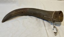 Vecchio Corno Di Bufalo— Buone Condizioni, -Lunghezza 38 Cm, Diametro 7