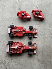 Ferrari F1 F2004 Gig Nikko 1/10 RC Elettrico Vintage LOTTO di 2 SOLO PER RICAMBI