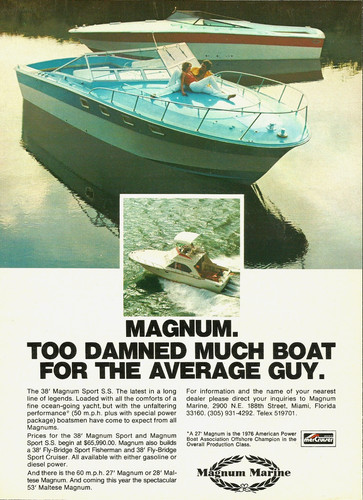 1977 magnum marine - 1977, sport