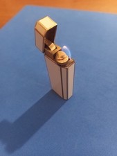 Accendino  Cartier lacca cinese Color Crema e oro 