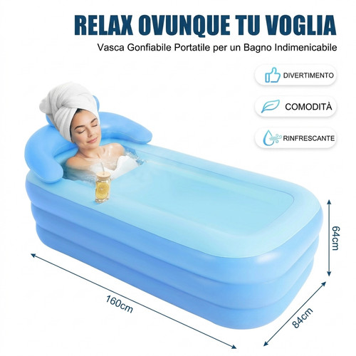 Vasca idromassaggio portatile - idromassaggio,