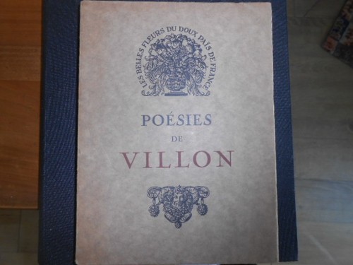 Poesies villon 1925 - poesies, /1925/