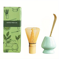 Set matcha 3 pezzi frusta