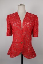 CHIC RENATO BALESTRA GIACCA BLAZER DONNA Tg S WOMAN VINTAGE JACKET MANICA CORTA