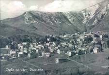 e537 - cartolina  provincia di como - caglio - panorama