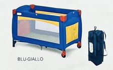 Lettino campeggio Foppapedretti con Fasciatoio, doppia altezza e Ruote