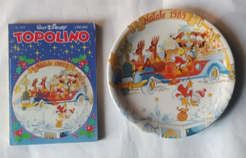 Piatto natale disney del - di,