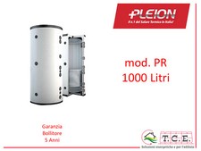 Accumulo Puffer con Uno Scambiatore - PLEION mod PR - 1000 Litri Mono Serpentino