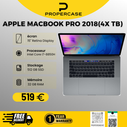 Macbook pro touchbar 2018 - pro,