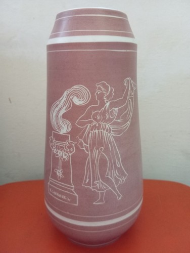 Vaso ceramica carraresi - vaso, v.