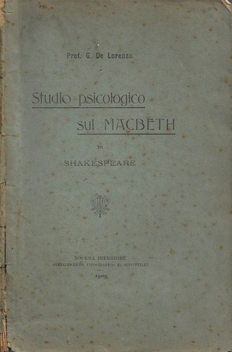 Studio psicologico sul macbeth - studio,