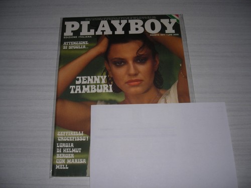 Playboy 1977 agosto jenny - playboy,