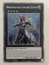 Yu-gi-oh! Brancomalvagio Cavaliere Exciton QUARTER CENTURY Rara Segreta ita