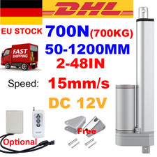 12V 700N 50mm-1000mm Elettrico