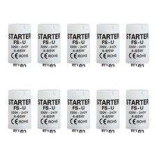 Hukneqn 10 Pezzi Starter Neon Starter per Neon Lampade Fluorescenti 4-65W