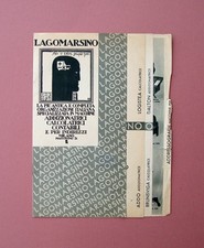 Lagomarsino Libretto Pubblic. 1933 Addizionatrici Calcolatrici Negozio in Milano