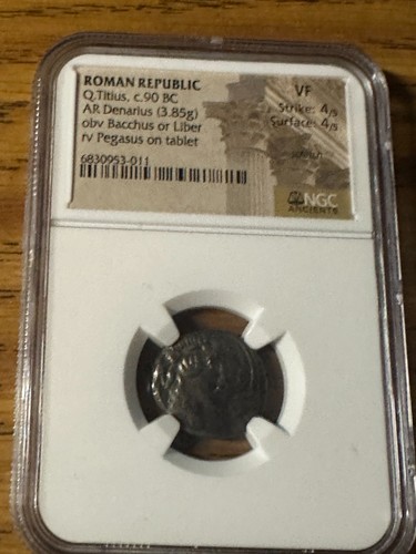 Titos c ar denarius - titos.c, 90
