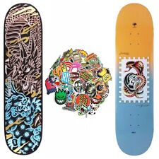 ARBOR Tavola da skate professionale deck con 50 stickers e Grip sempre incluso