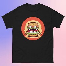 Hamburger monster funny - hamburger,
