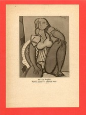 Seated Woman * Edouard Pignon