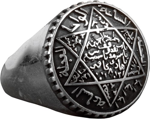 Anello uomo argento - in,