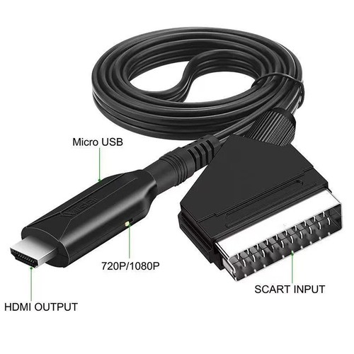 Cavo convertitore scart - scart, a