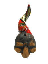 1Pz Corno Napoletano Multicolor Cm 10h Portafortuna Artigianale Idea Regalo