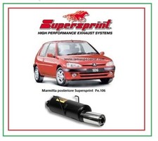 Marmitta posteriore sportiva