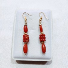 Orecchini corallo vintage