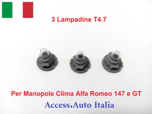 Lampadine 7 12vper - 3, t4.7