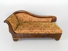 ?DORMEUSE DORMEAUSE CHISE LONGUE in NOCE RESTAURATA, DIVANO a LETTO Primo ’800